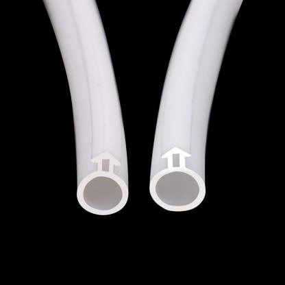 Plastic steel doors and windows, silicone rubber sealing strip, hollow ball hook tube O-shaped strip