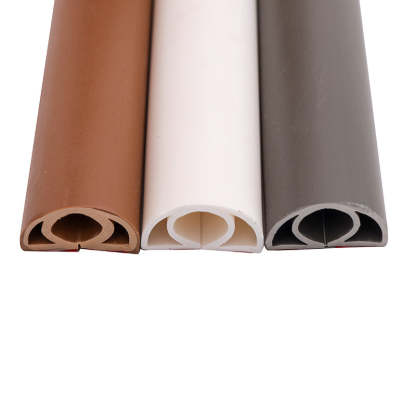 Floor wire protector silicone extension cord protective cover, used to protect the self-adhesive power cord protective cover on the floor wires