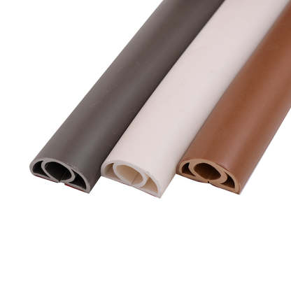 Floor wire protector silicone extension cord protective cover, used to protect the self-adhesive power cord protective cover on the floor wires