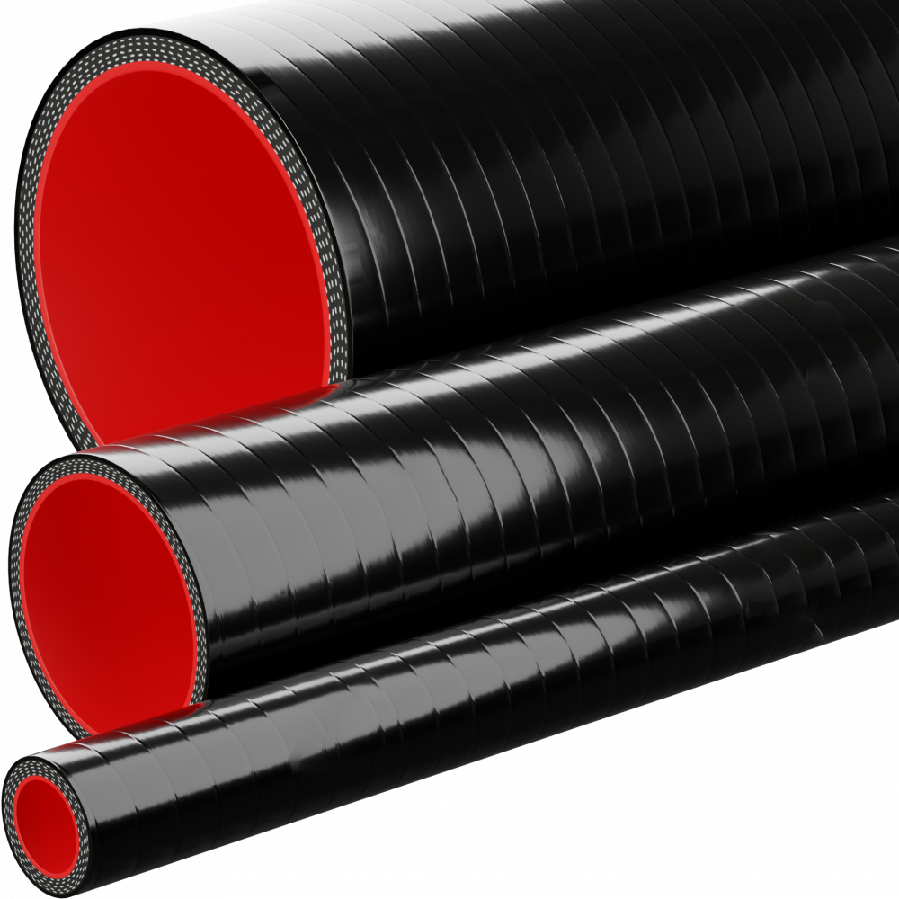 High quality factory black flu or O silicone fuel & oil hose