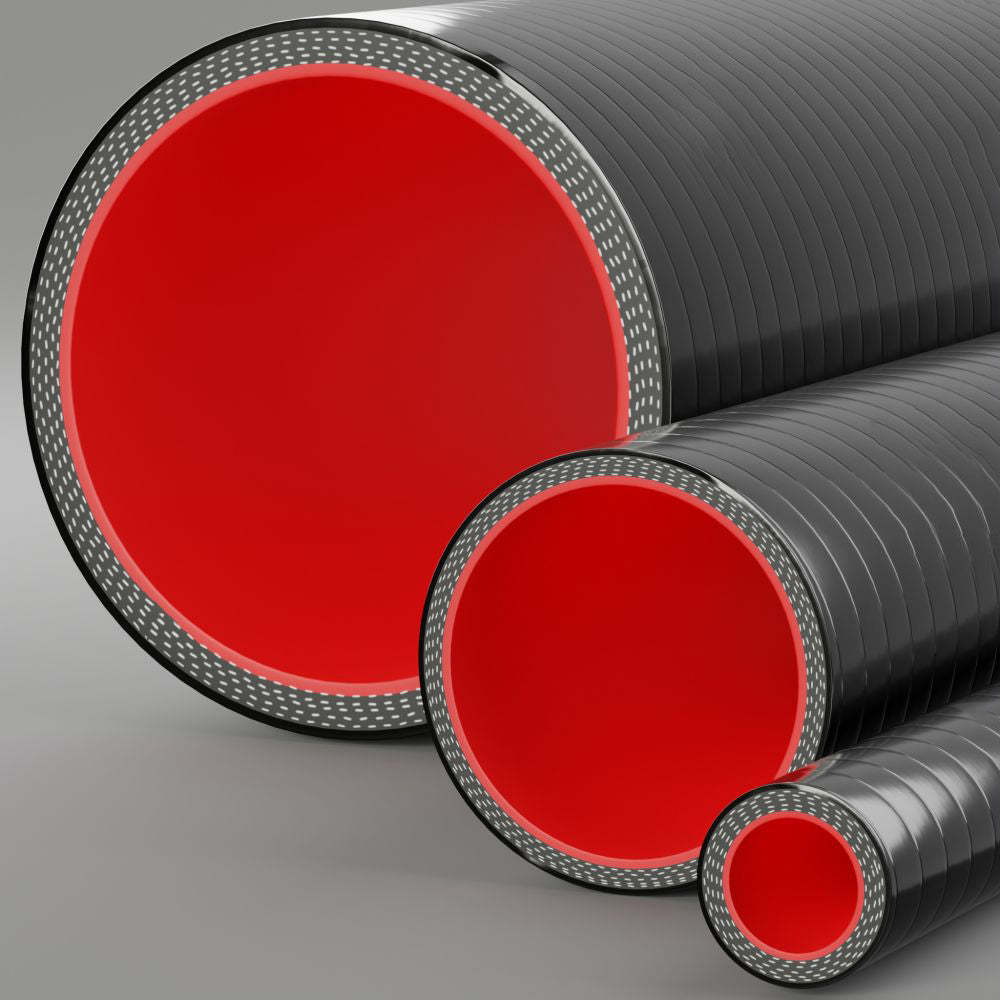 High quality factory black flu or O silicone fuel & oil hose