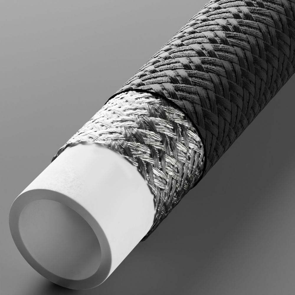 Flexible silicone hose