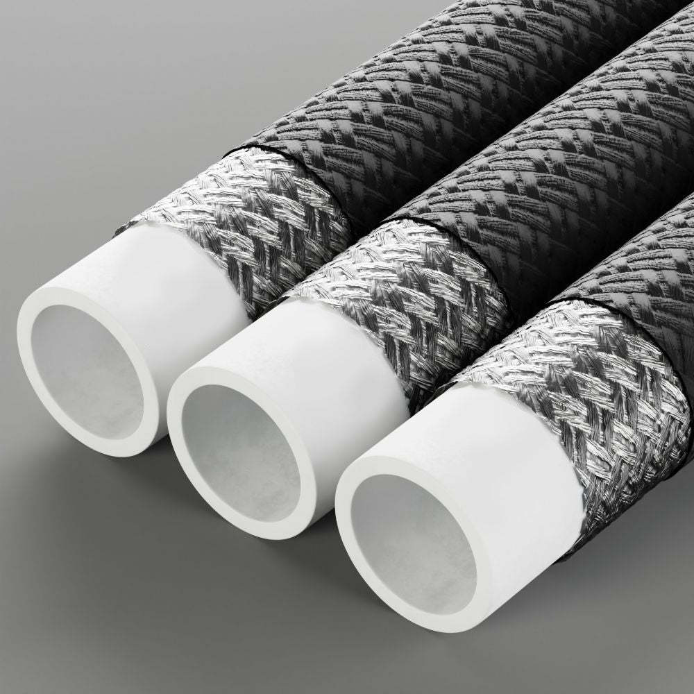 Flexible silicone hose
