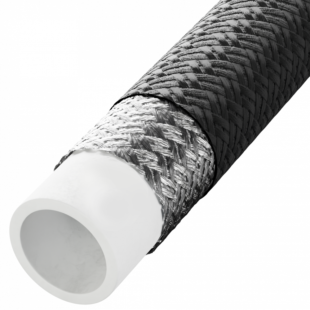 Flexible silicone hose