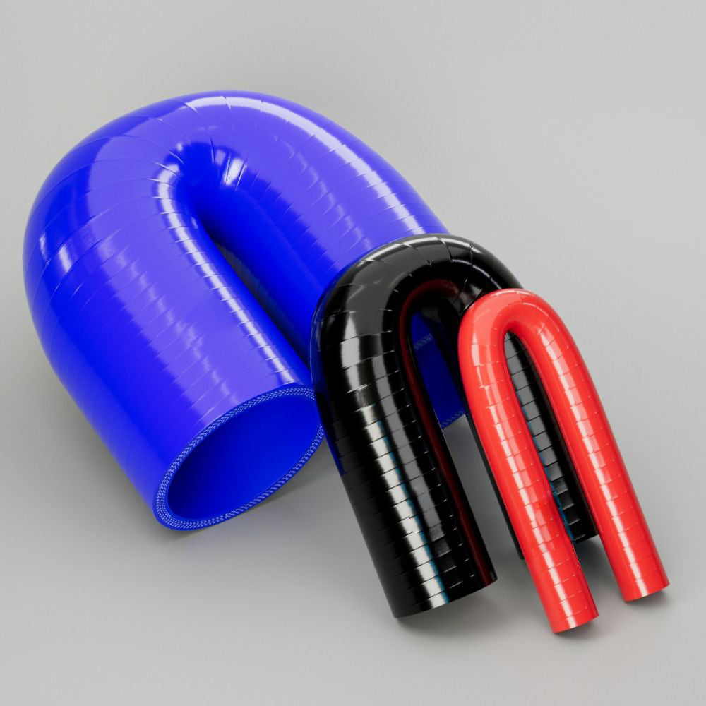 High quality factory silicone hose 180 degree elbow