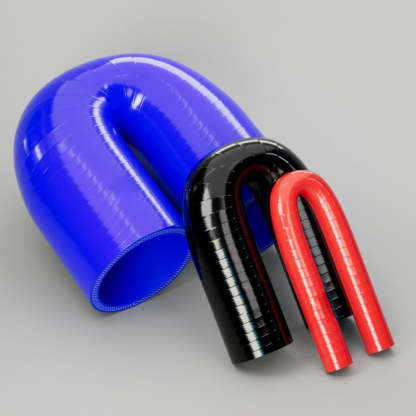High quality factory silicone hose 180 degree elbow