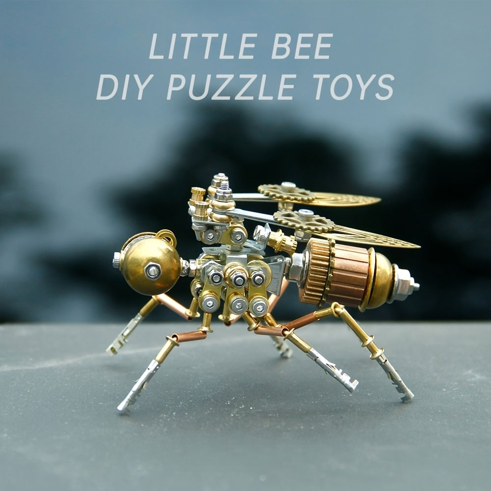 3D Metal Puzzle Bee Creative Handmade DIY Making