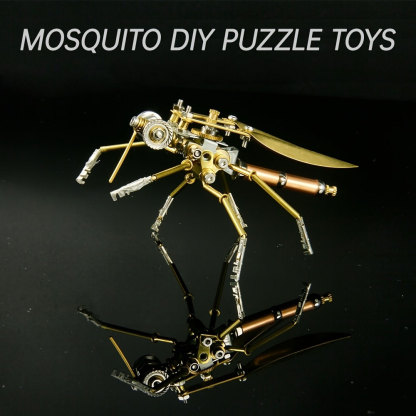 3D Metal Puzzle DIY Mosquito Model