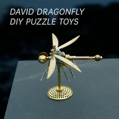 3D Metal Puzzle Biwei Dragonfly Metal Assembly Craft Kit