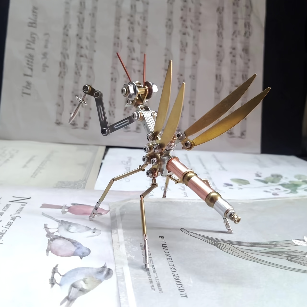 3D Mechanical Insect Model Puzzle Kit