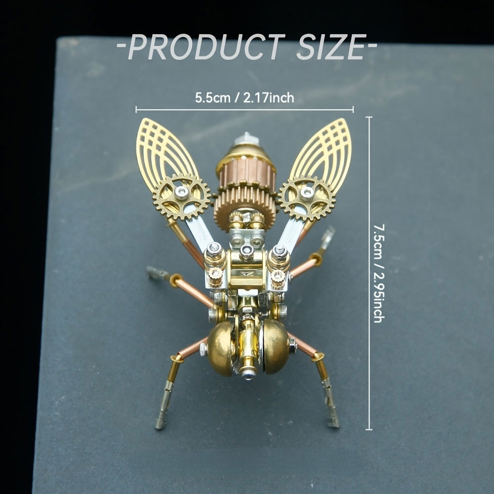 3D Metal Puzzle Bee Creative Handmade DIY Making