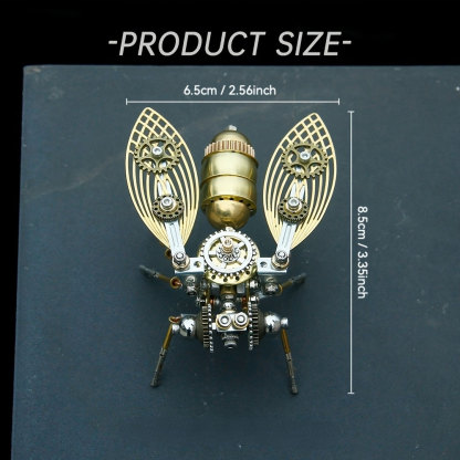 3D Metal Puzzle Punk Mechanical Bee DIY Toy