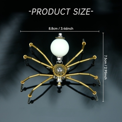 3D Metal Puzzle DIY Creative Metal Spiral Spider