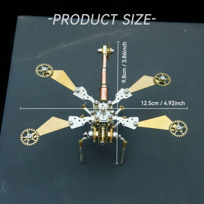 3D Metal Puzzle Assembly Model Toy Gear Dragonfly