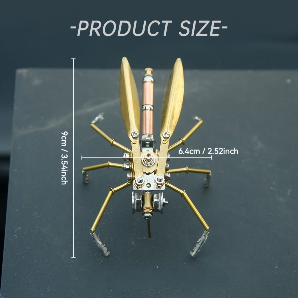 3D Metal Puzzle DIY Mosquito Model