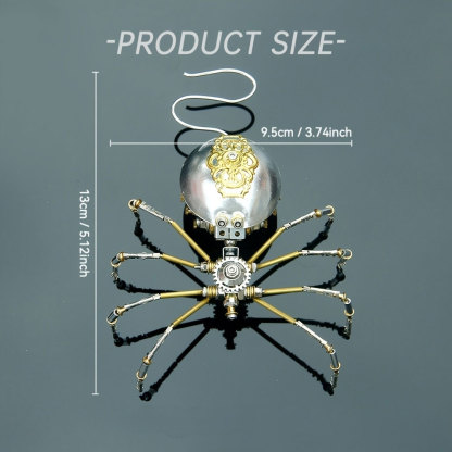 Metal Puzzle 3D Long-tailed Spider Handmade DIY Ornament