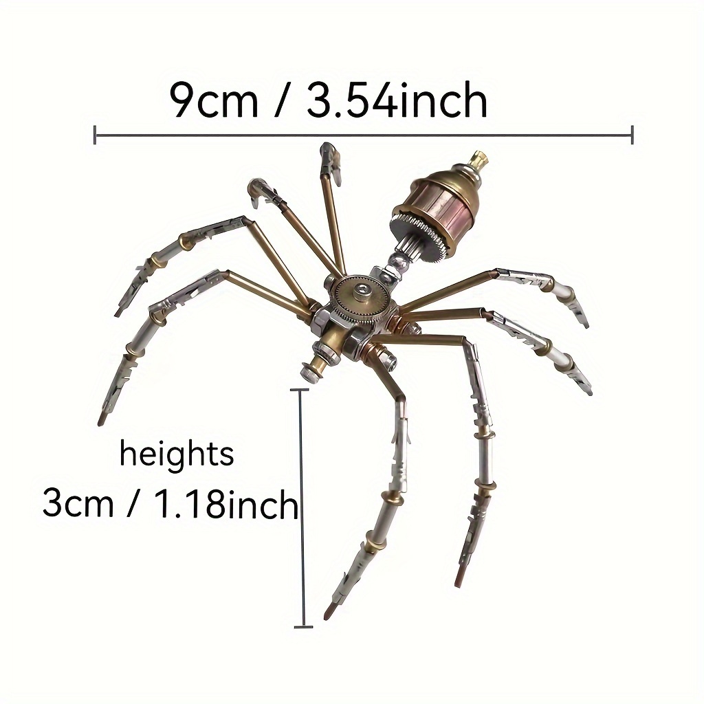 DIY Mechanical Spider Model Puzzle Kit