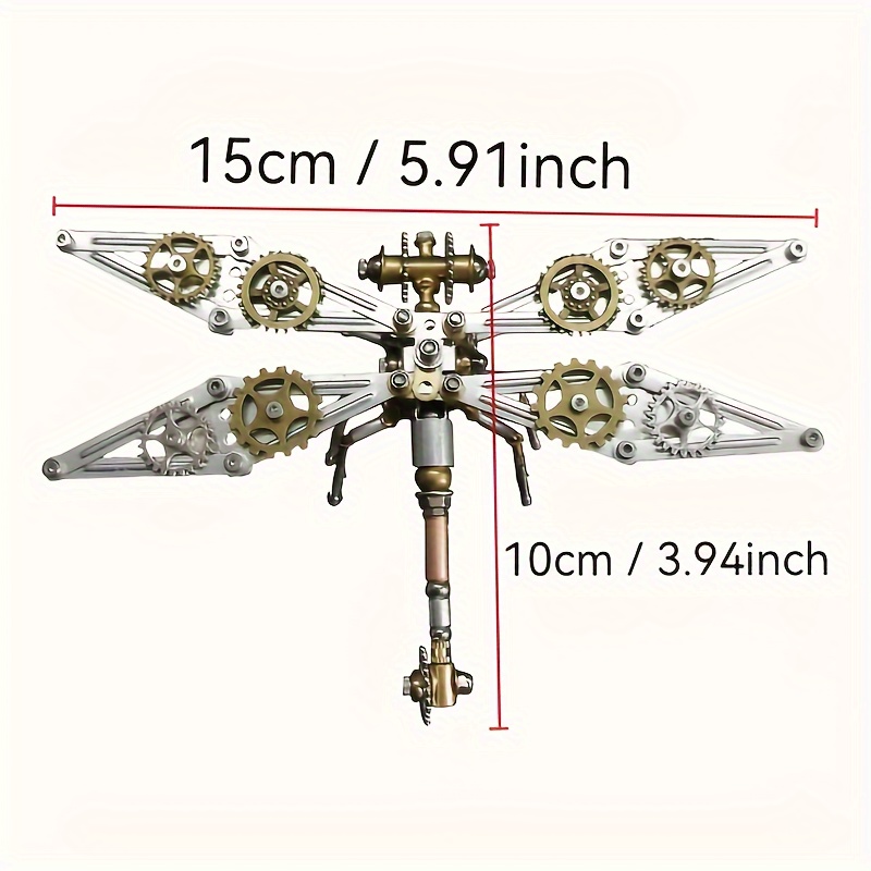 Vein Dragonfly Assembly 3D Puzzle