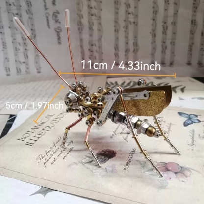 Grasshopper DIY Creative And Fun Metal Puzzle