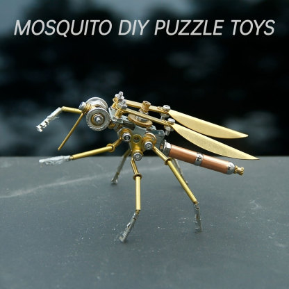 3D Metal Puzzle DIY Mosquito Model