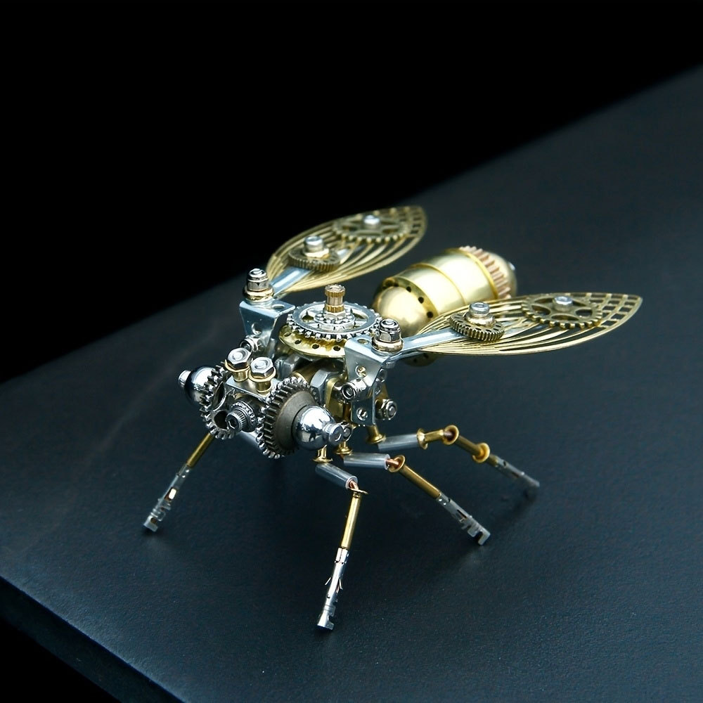 3D Metal Puzzle Punk Mechanical Bee DIY Toy