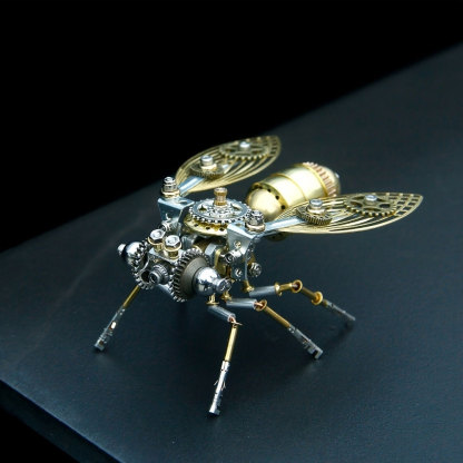 3D Metal Puzzle Punk Mechanical Bee DIY Toy