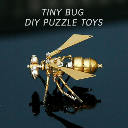 3D Metal Puzzle Tiny Bug DIY Puzzle Toy
