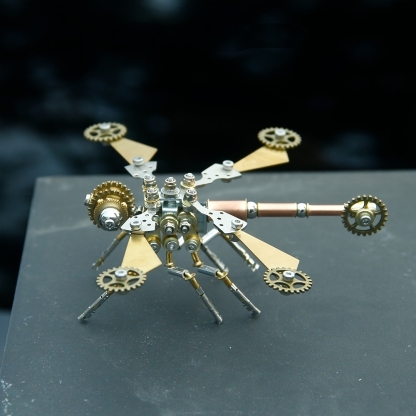 3D Metal Puzzle Assembly Model Toy Gear Dragonfly