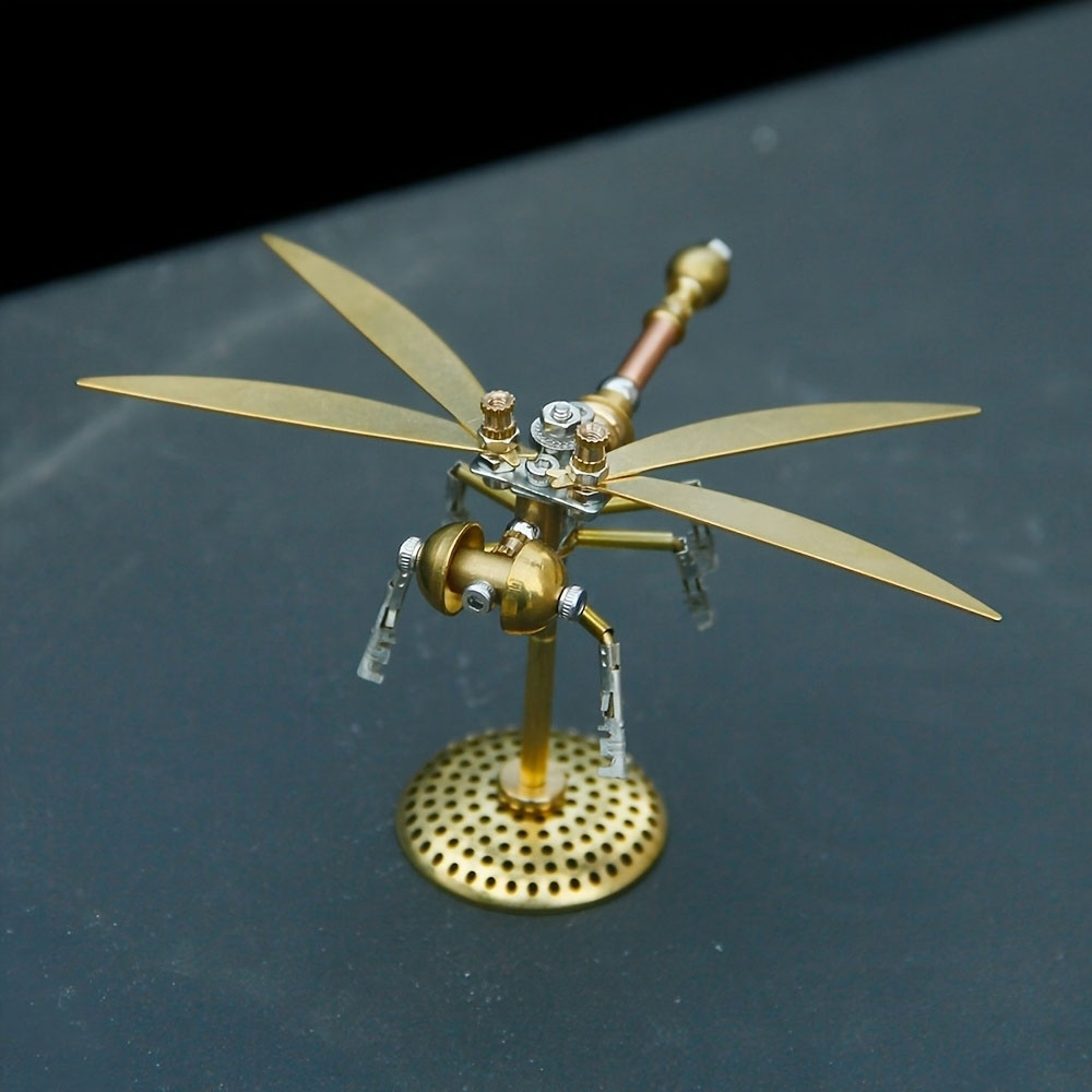 3D Metal Puzzle Biwei Dragonfly Metal Assembly Craft Kit