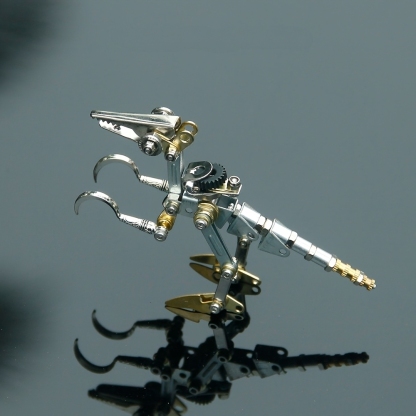 3D Metal Puzzle Steampunk Scythe Dragon DIY Steampunk