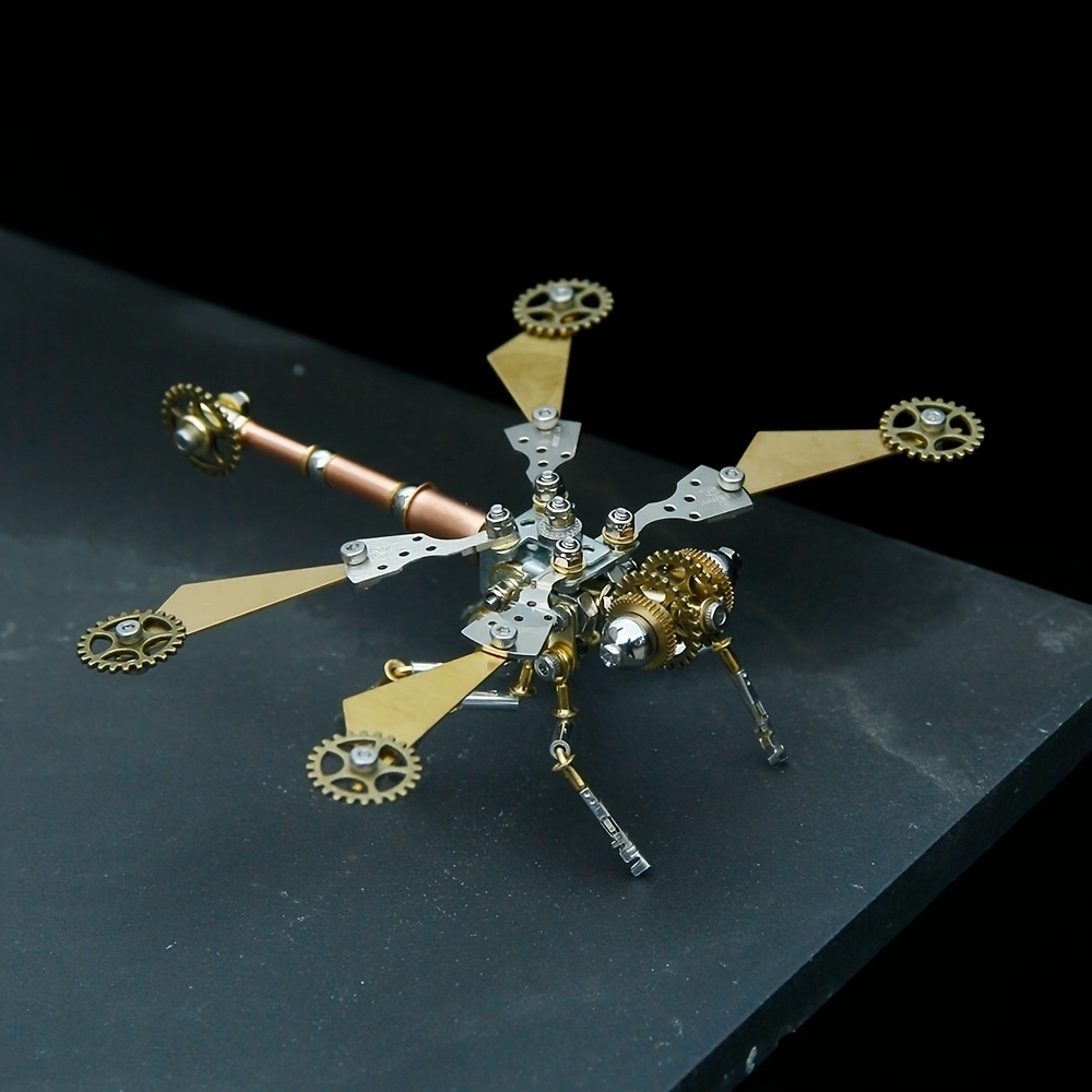 3D Metal Puzzle Assembly Model Toy Gear Dragonfly