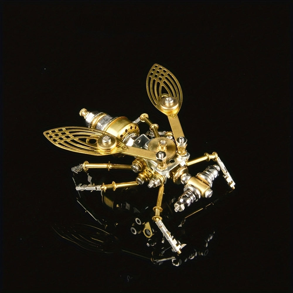 3D Metal Puzzle Model Fruit Fly DIY Creative and Fun Steampunk