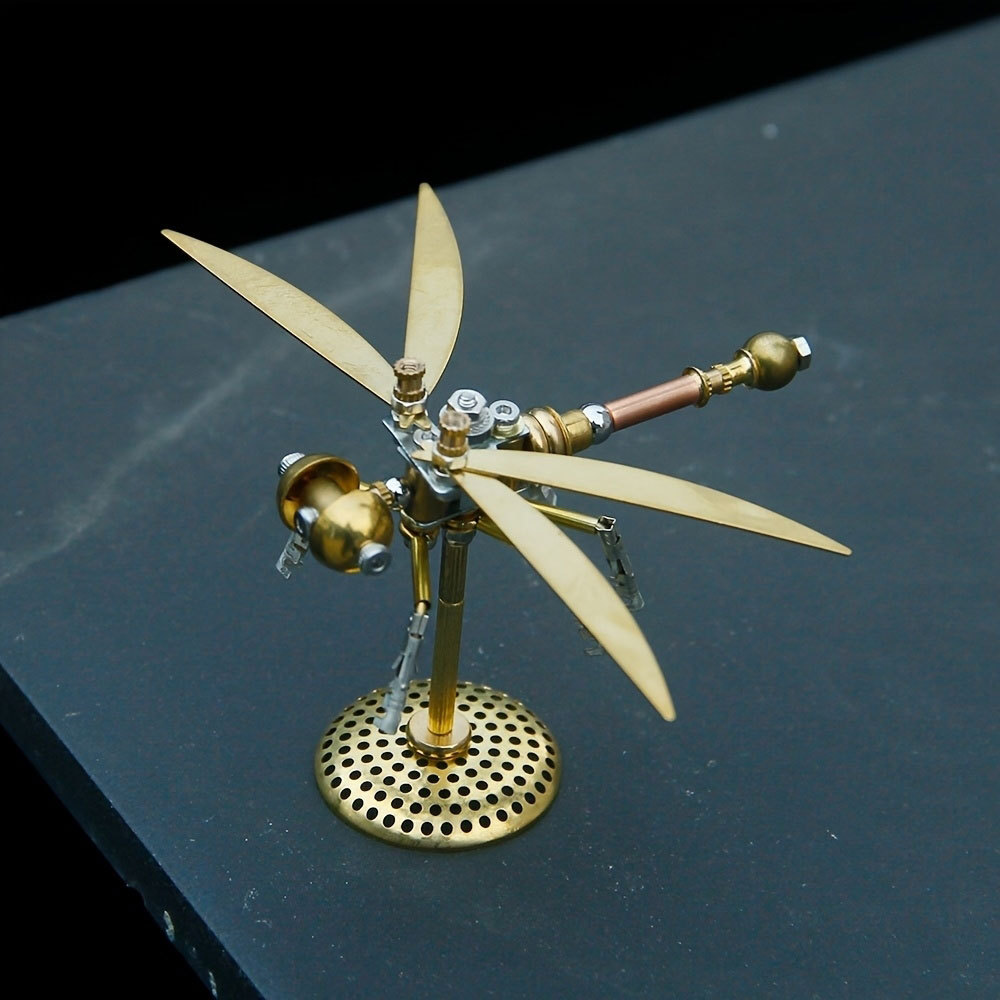 3D Metal Puzzle Biwei Dragonfly Metal Assembly Craft Kit