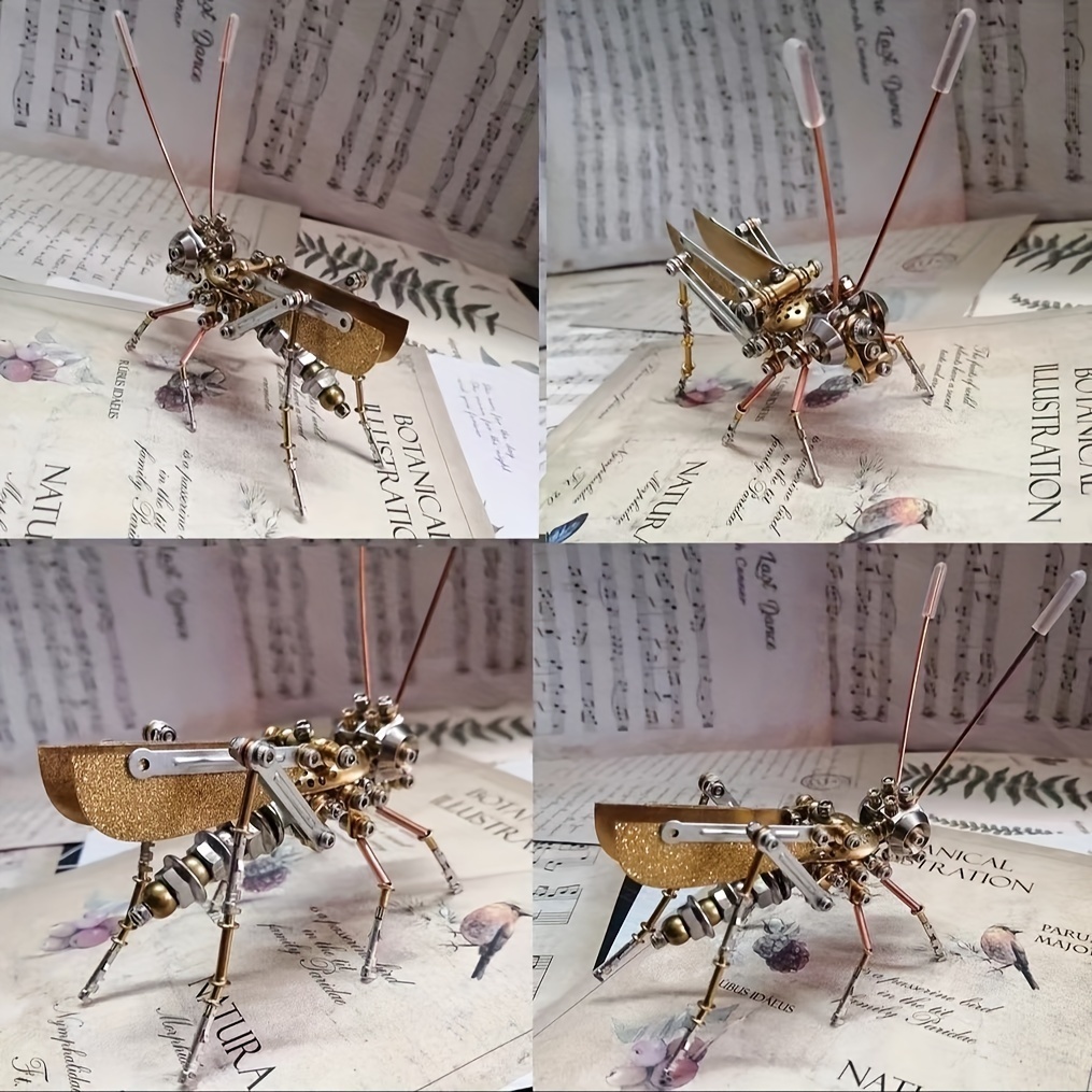 Grasshopper DIY Creative And Fun Metal Puzzle