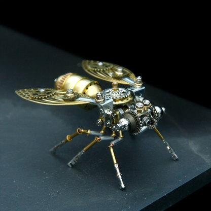 3D Metal Puzzle Punk Mechanical Bee DIY Toy