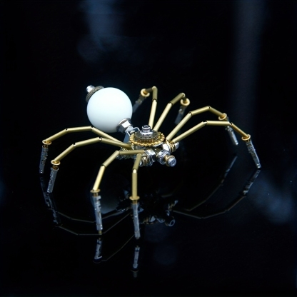 3D Metal Puzzle DIY Creative Metal Spiral Spider
