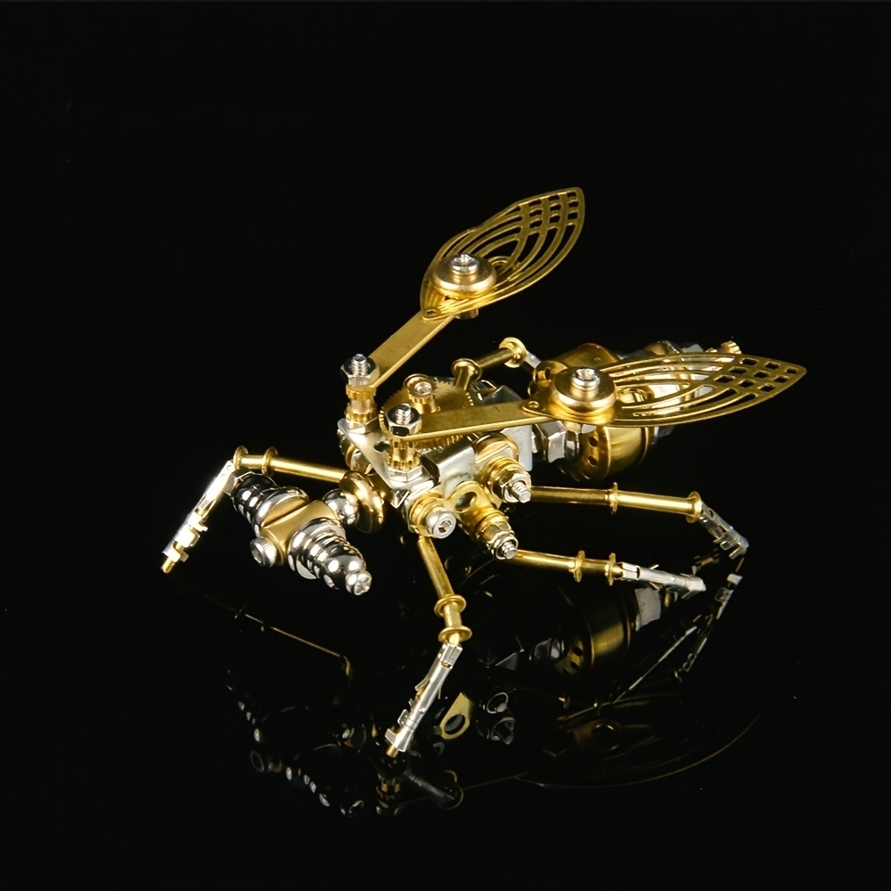 3D Metal Puzzle Model Fruit Fly DIY Creative and Fun Steampunk