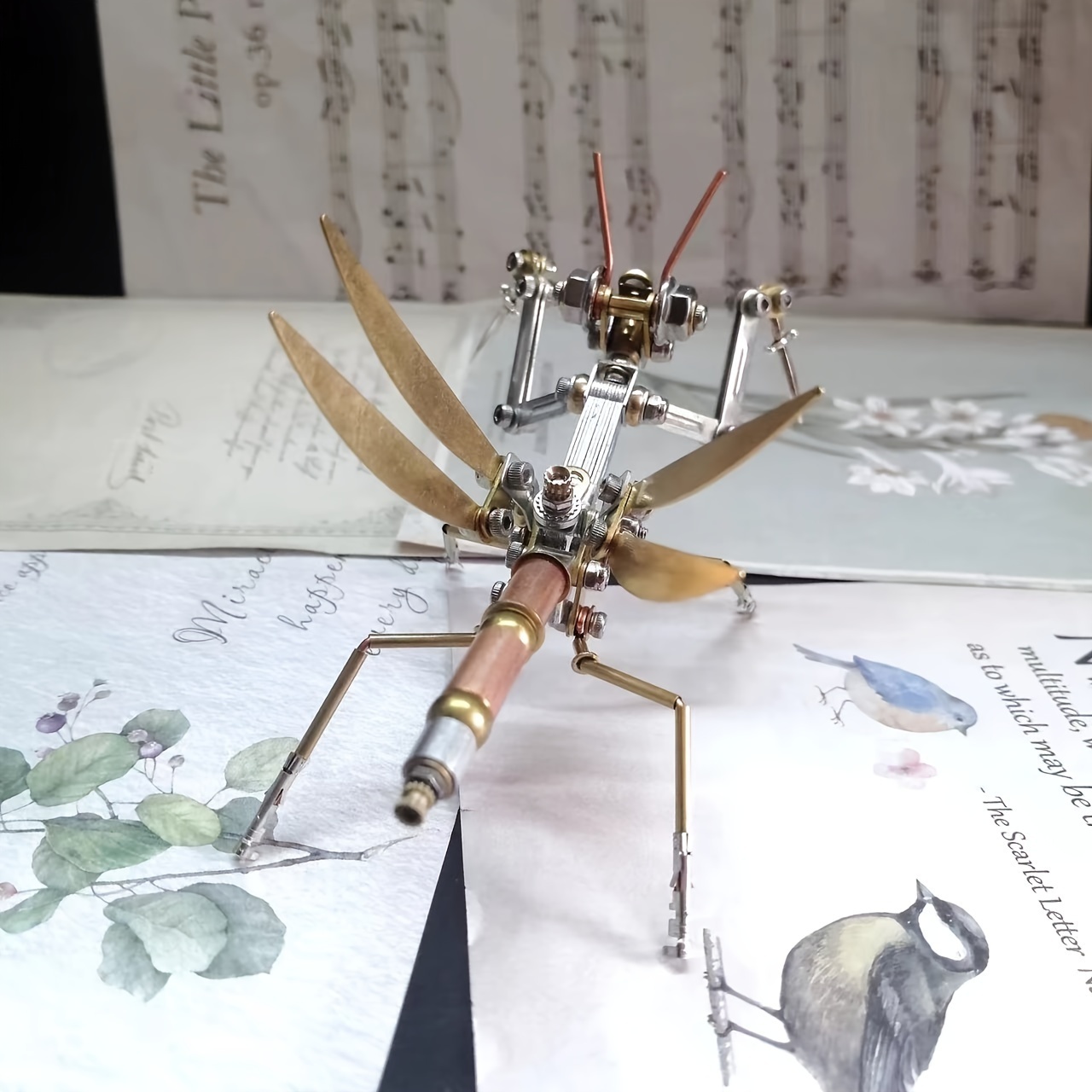 3D Mechanical Insect Model Puzzle Kit