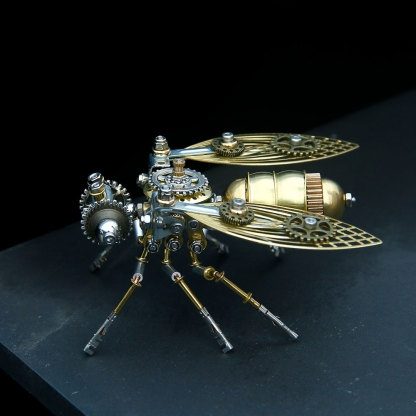 3D Metal Puzzle Punk Mechanical Bee DIY Toy