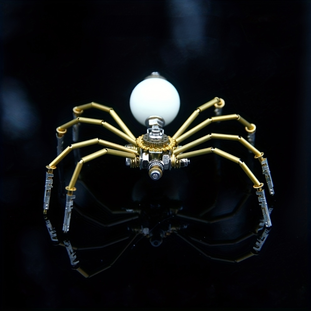 3D Metal Puzzle DIY Creative Metal Spiral Spider