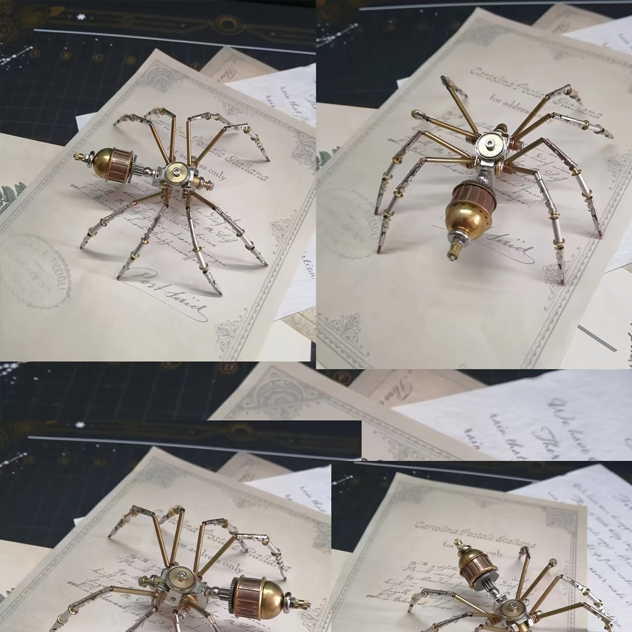 DIY Mechanical Spider Model Puzzle Kit