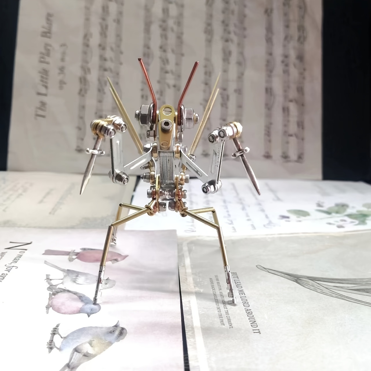 3D Mechanical Insect Model Puzzle Kit