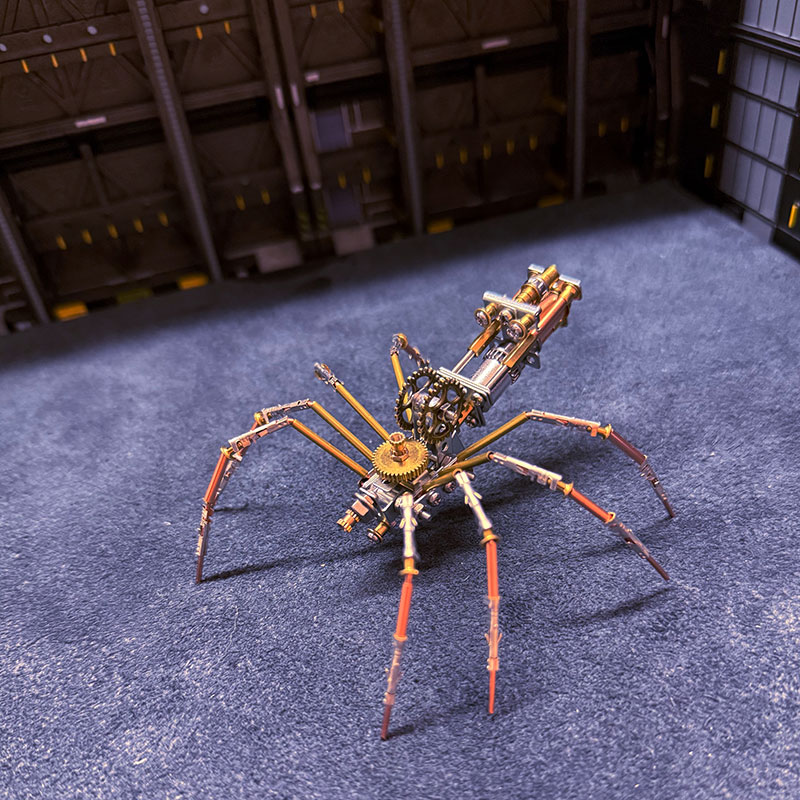 Steampunk Spider 3D Metal Puzzle DIY Mechanical Model Kit