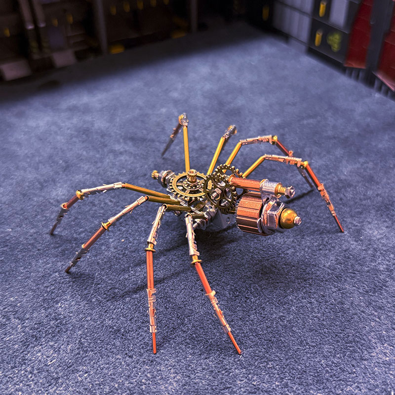 Metal Spider 3D Puzzle Toy STEM DIY Model Kit Gift