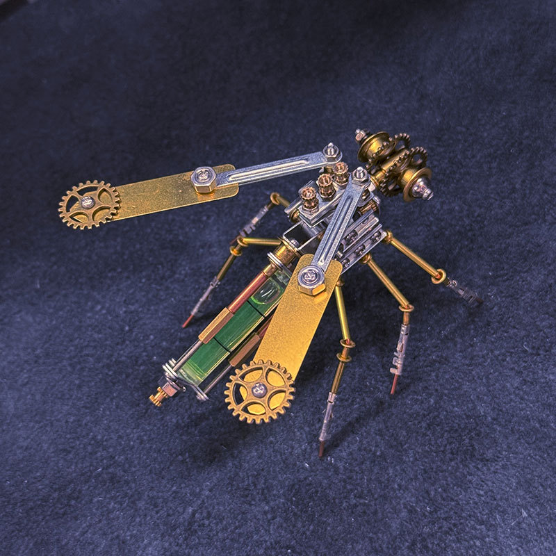3D Metal Yellow Jacket Puzzle Challenge Your Creativity