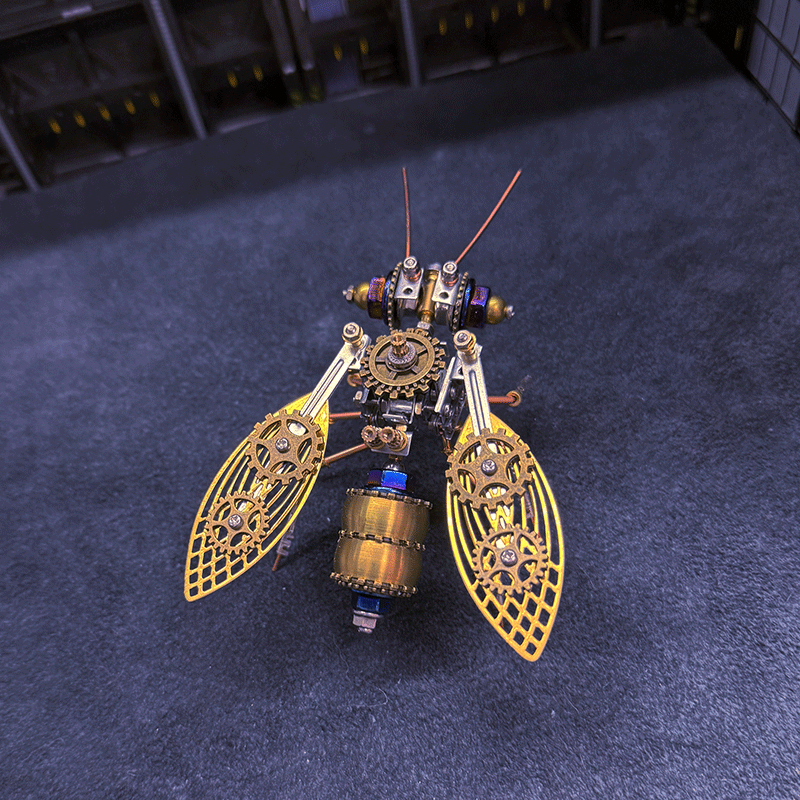 Educational DIY Steampunk Wasp Kit for STEM Robotics Projects