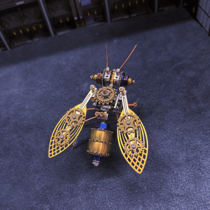 Educational DIY Steampunk Wasp Kit for STEM Robotics Projects