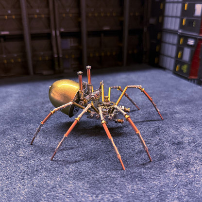 DIY Spider Metal Model Kit 3D Puzzle for Collectors