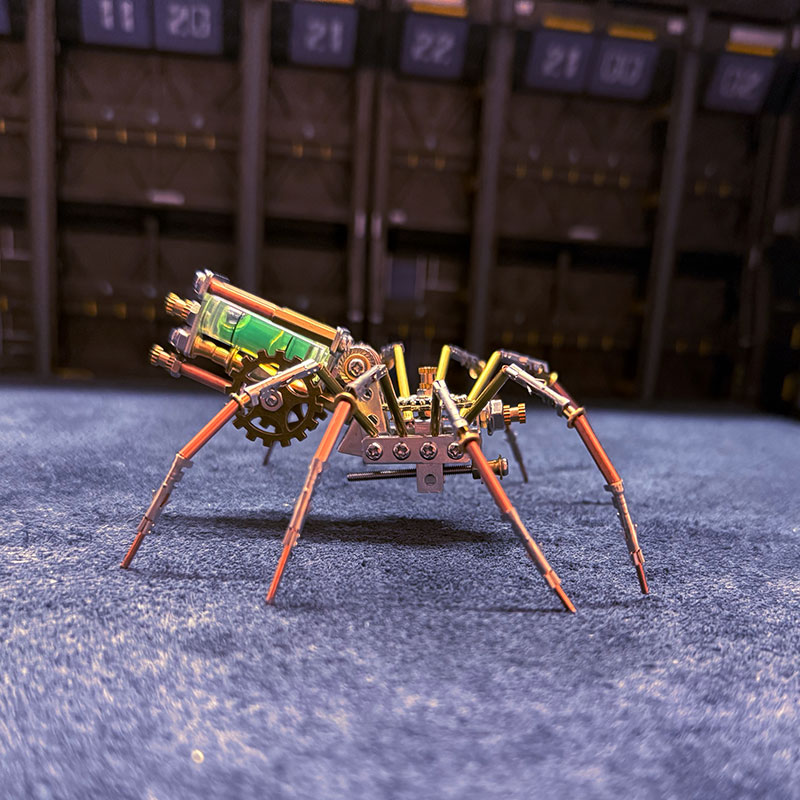 3D Spider Puzzle Kit Build Your Own Metal Insect Model