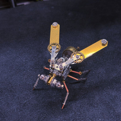 Mechanical Fly 3D Metal Puzzle DIY Insect Model Kit